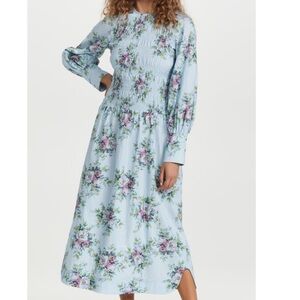 Floral Ganni dress